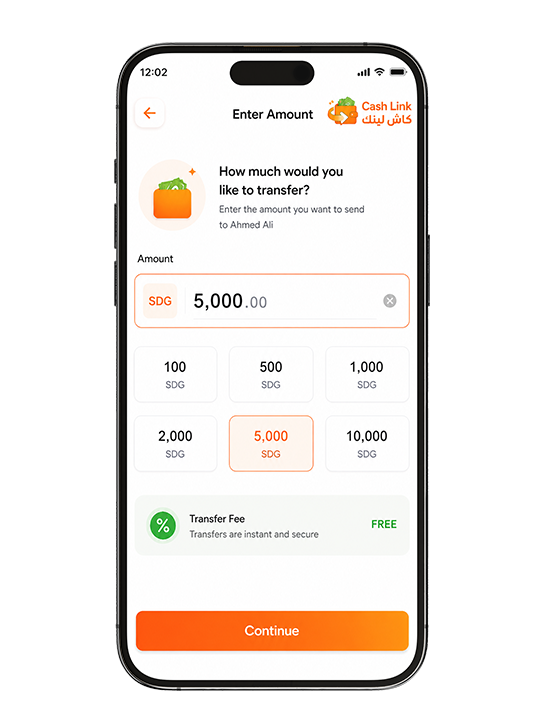 Enter Amount you wish to transfer 